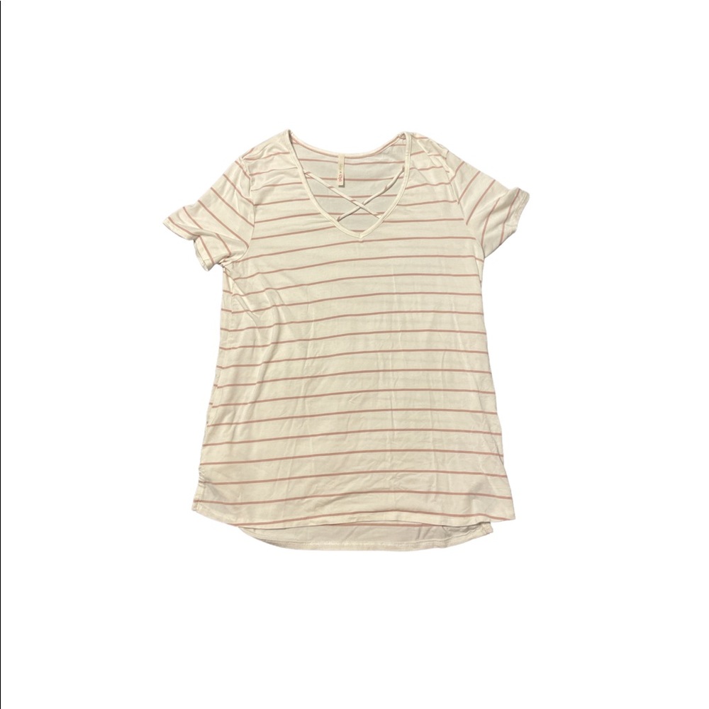 Stripped womens tee